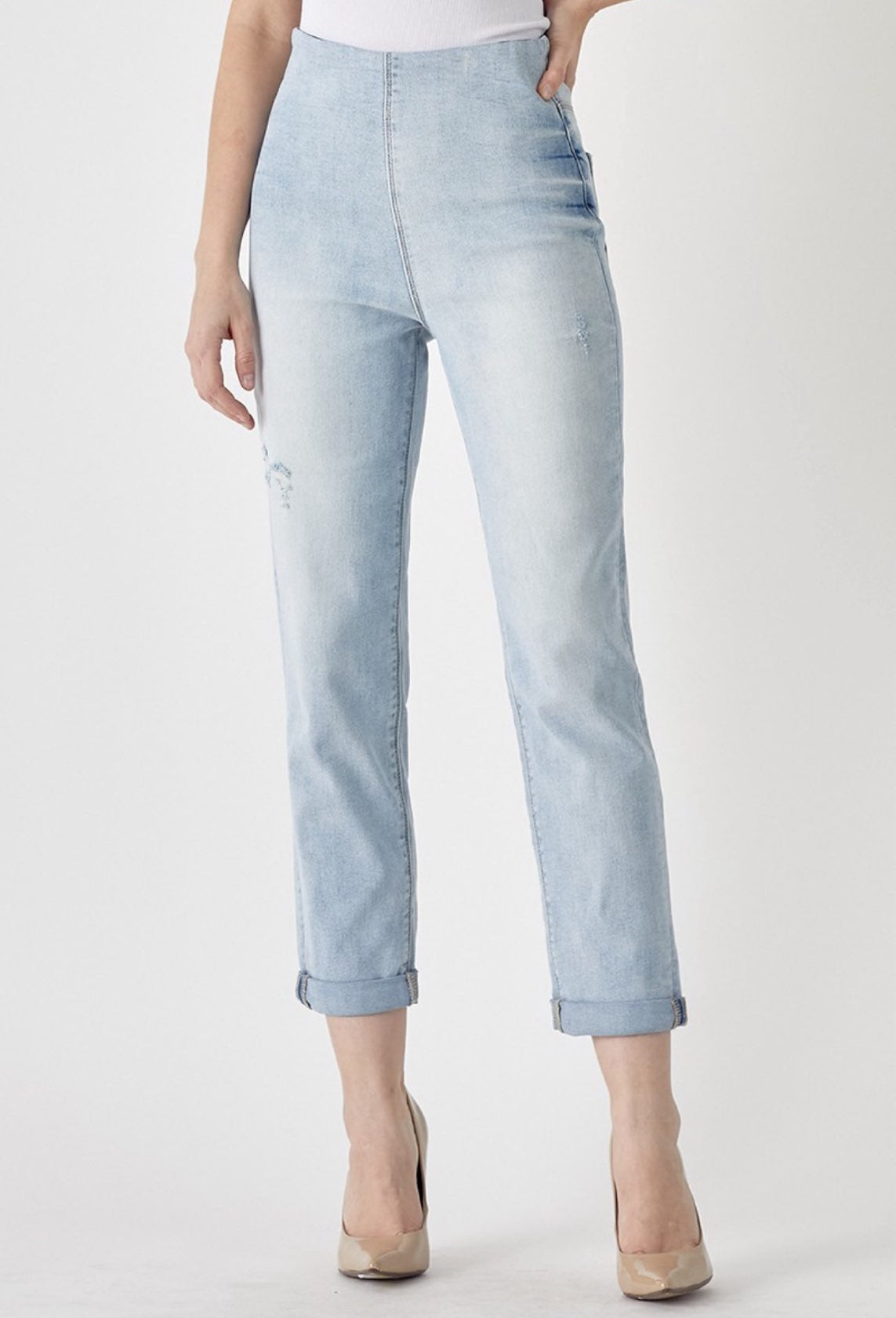 Risen Pull On Boyfriend Pant
