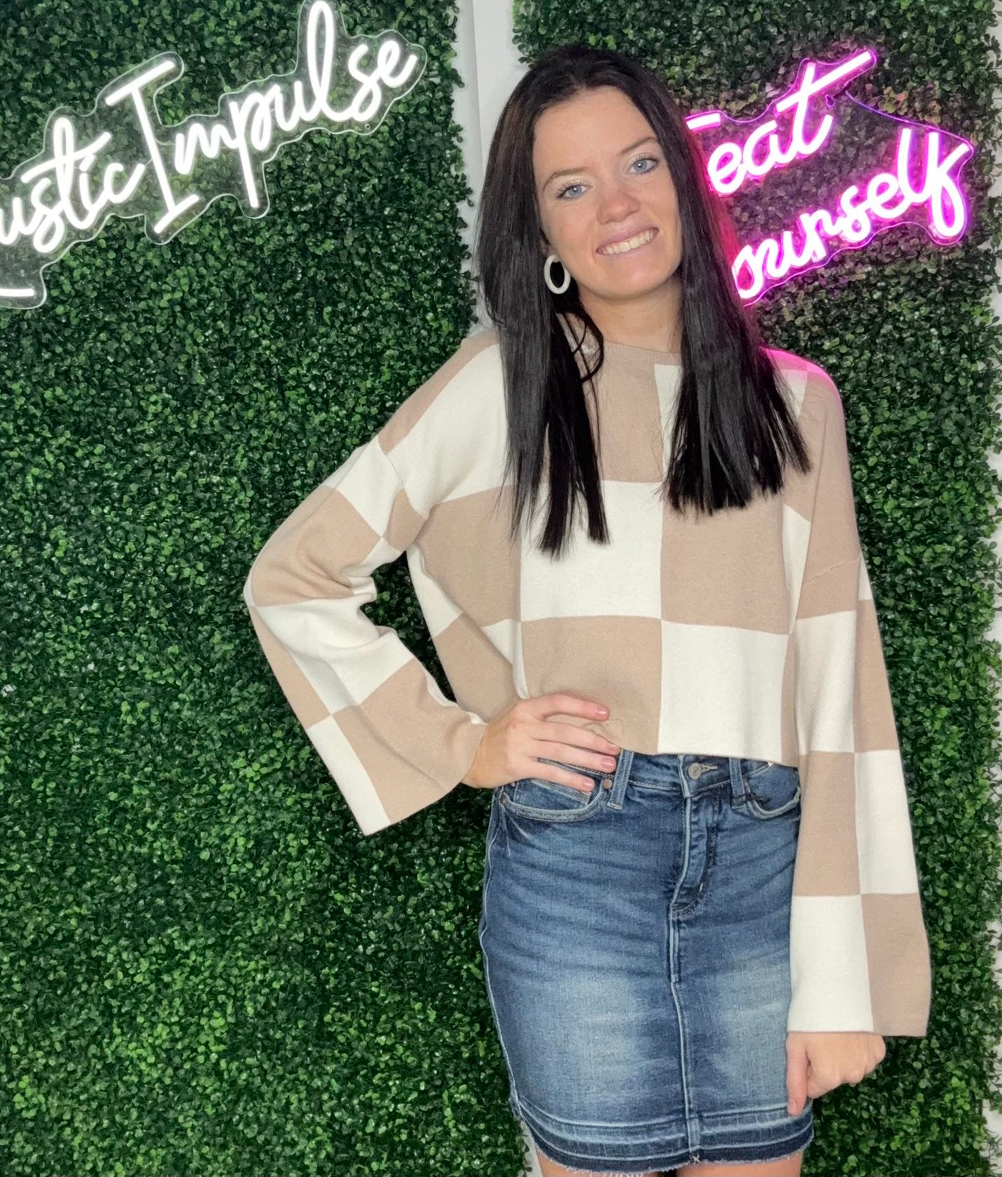 Judy Blue Frayed Hem Skirt