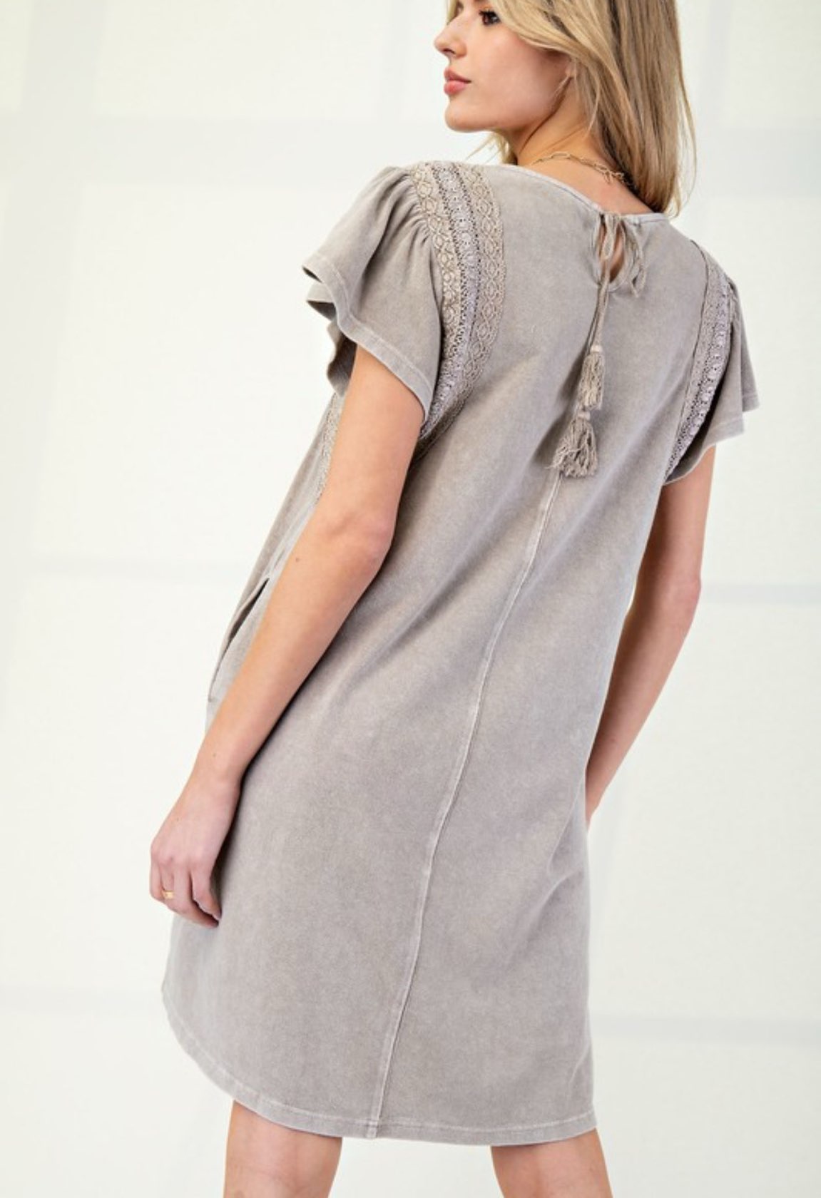 Mineral Washed Dress