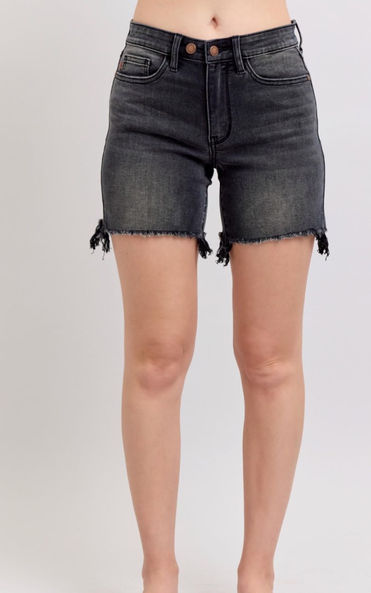 Judy Blue Long Cut Offs