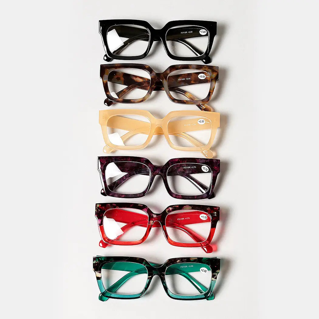 Bold Square Reading Glasses