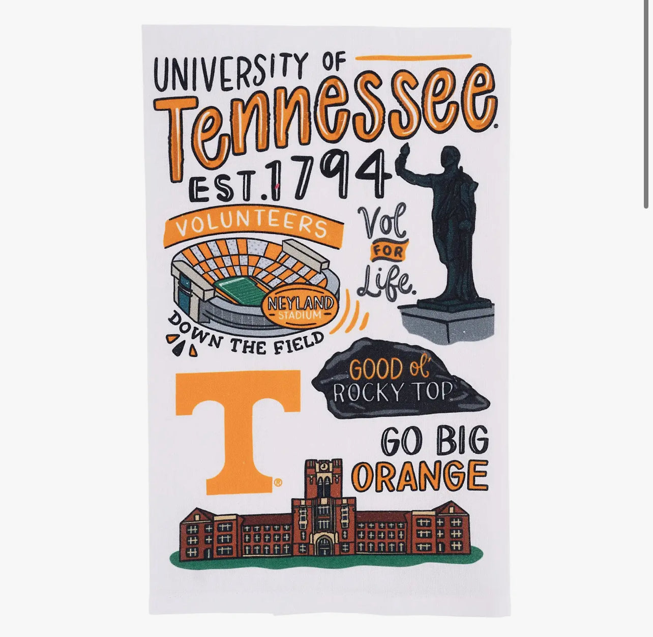 TN Icon Tea Towel