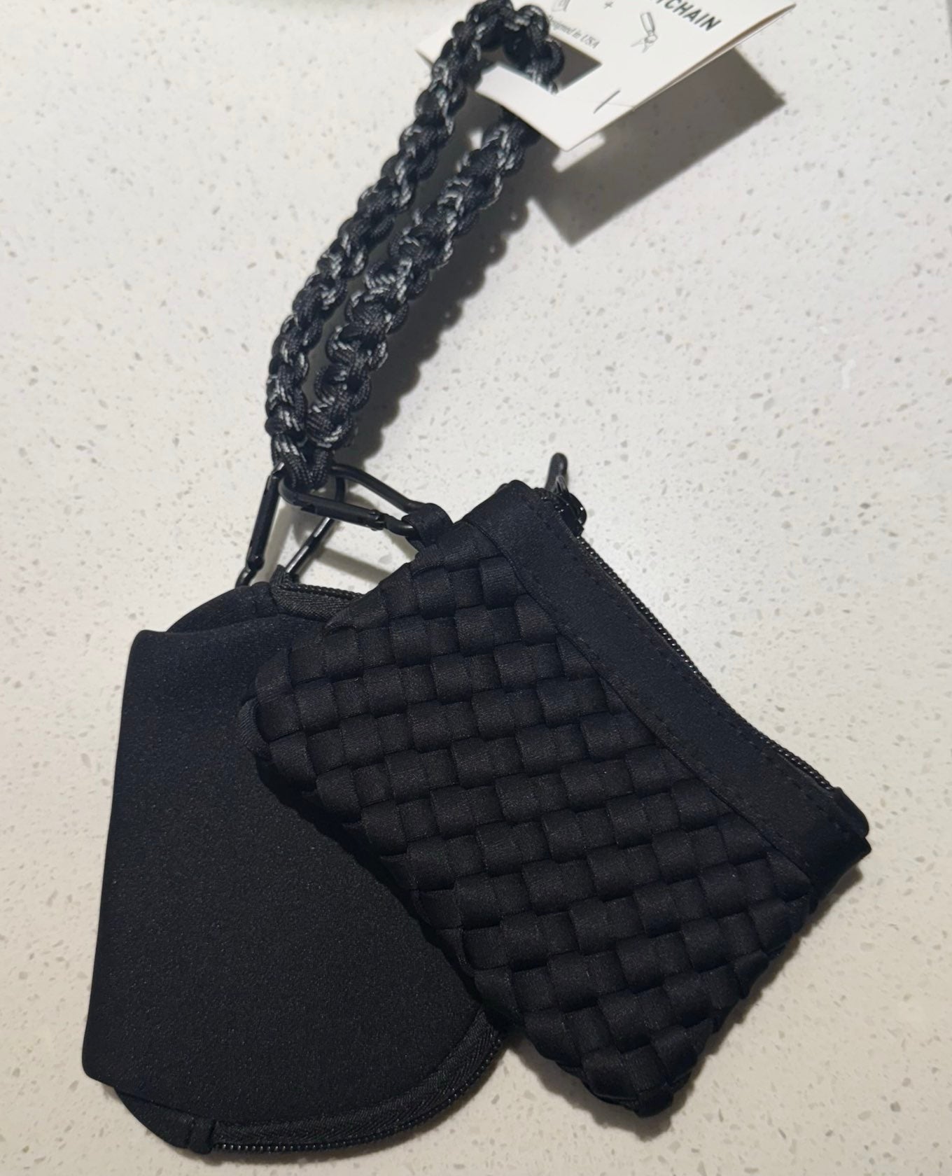 Woven Neoprene Wristlet