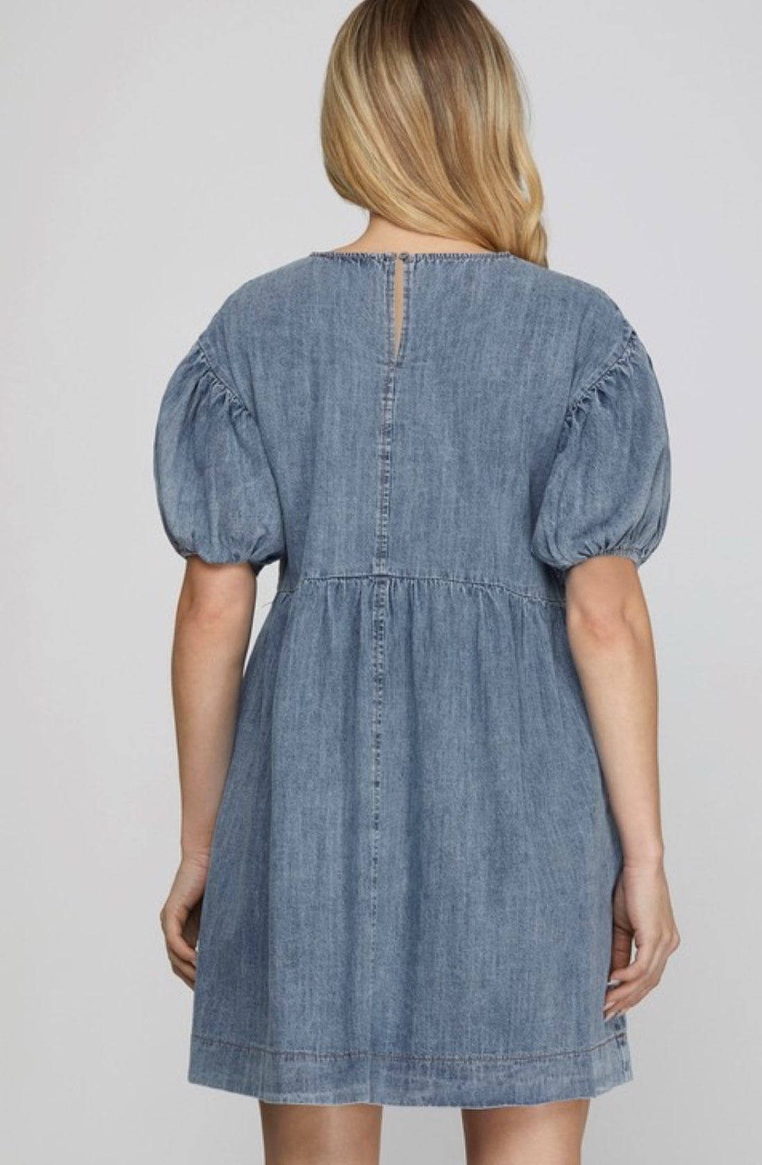 Denim Mini Dress