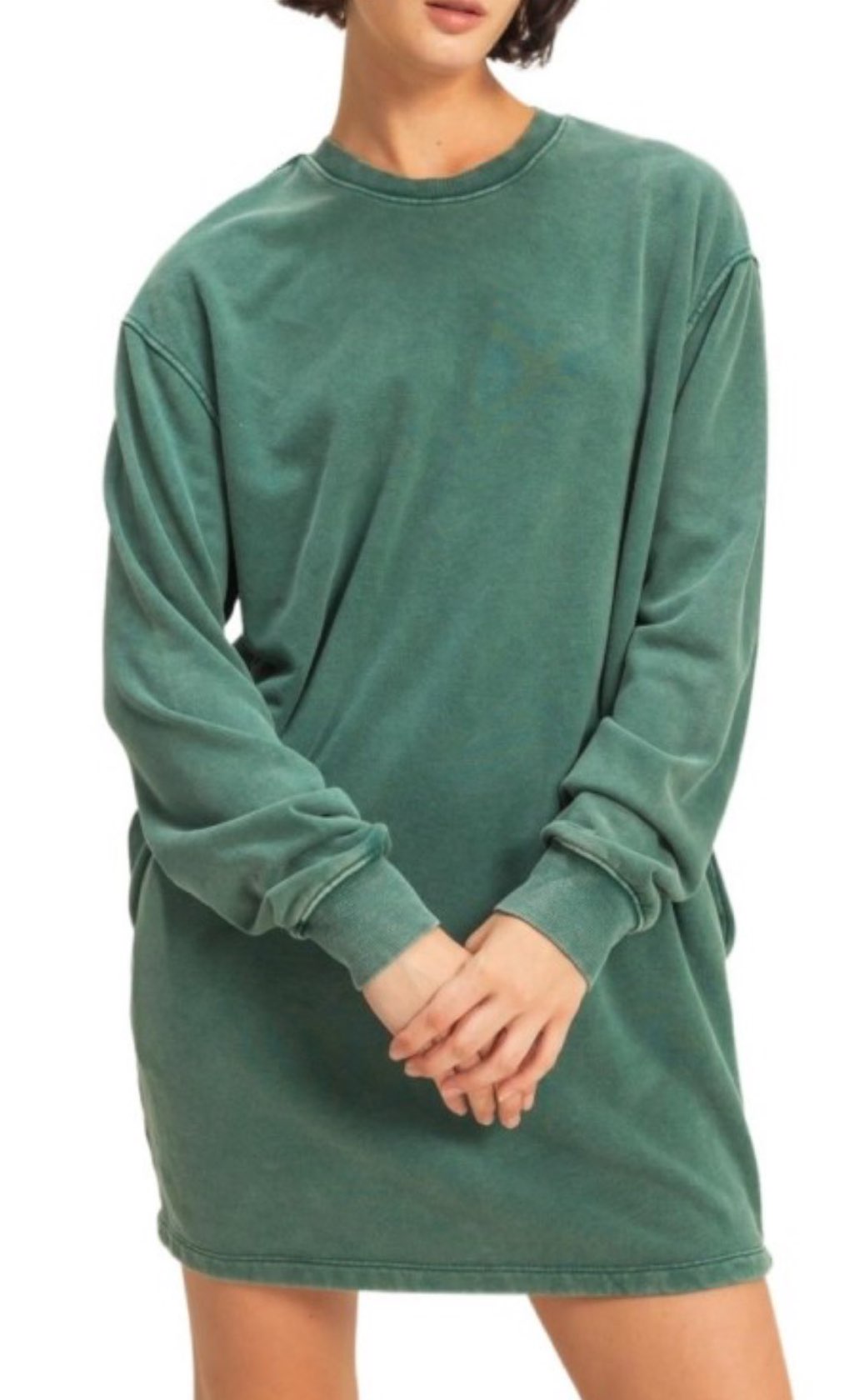 Oversized Sweatshirt Dress